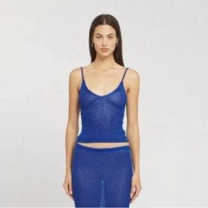 Asta Resort Carolina Camisole in Midnight Blue